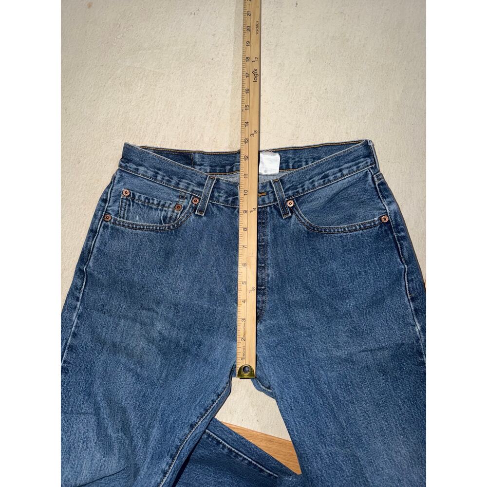 Levi’s Strauss men’s vintage 501 butterfly blue jeans - Picture 9 of 16